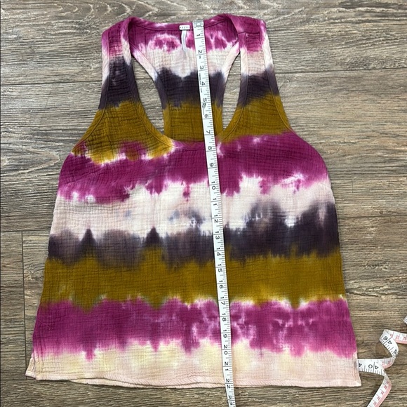 Young Fabulous & Broke Sage Tank Top Pink Olive Green Women’s Size Medium - Picture 7 of 7